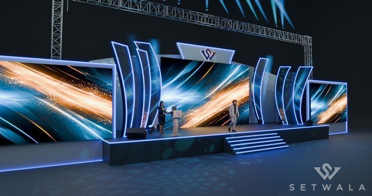 LuminaWave Event Stage