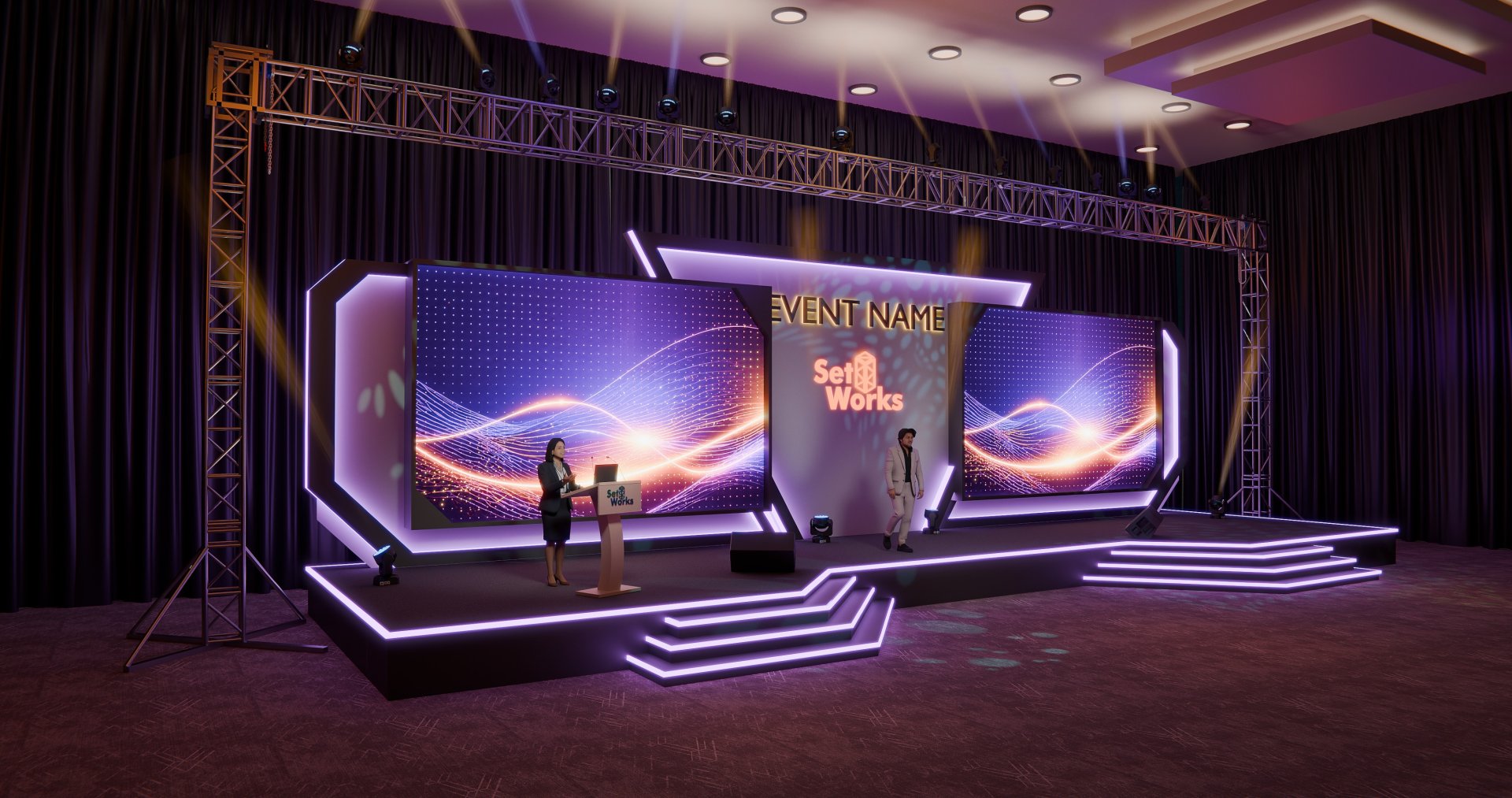 PrismWave Conference Arena