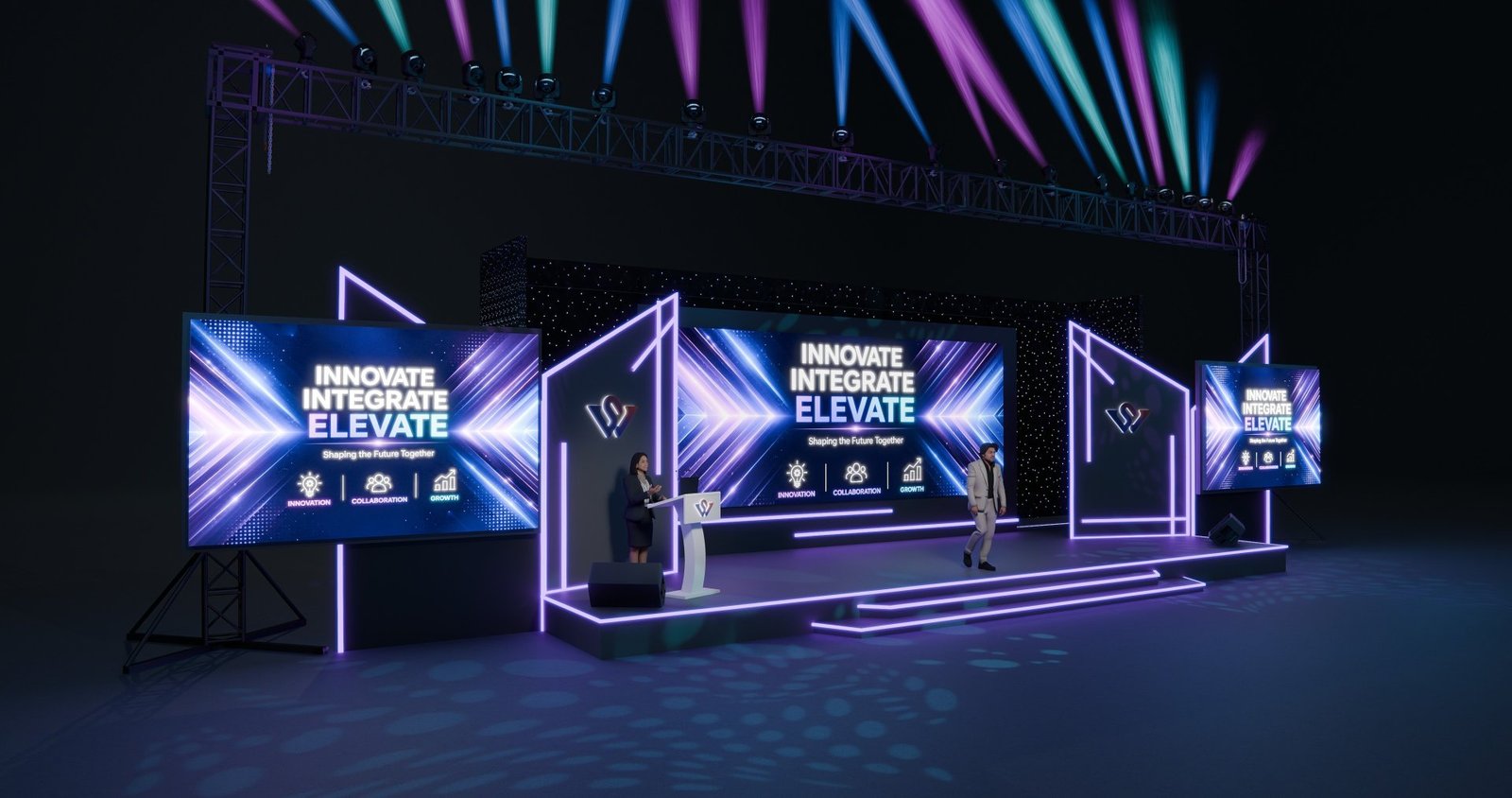 Radiance Nexus Event Stage