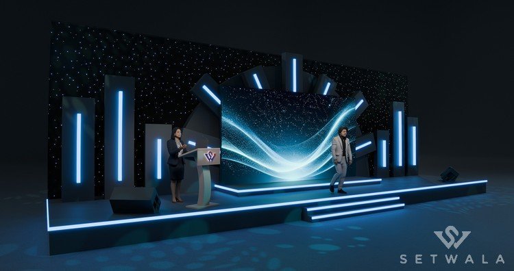 Radiant Halo Event Stage