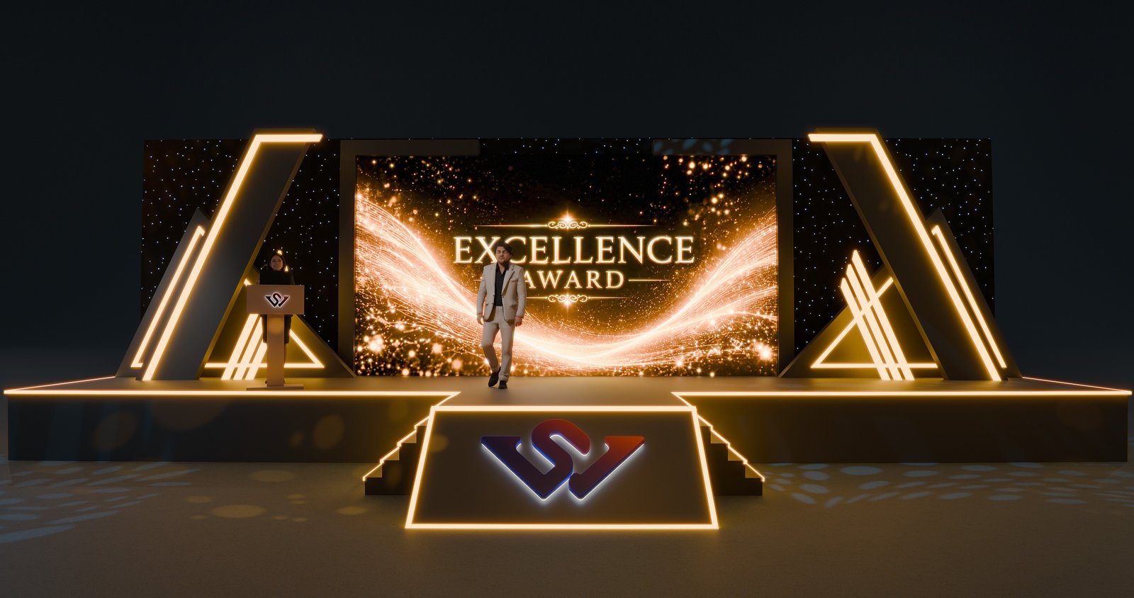 Aurum Apex Event Stage