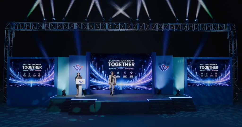 Business Conference Stage Vision Axis Stage