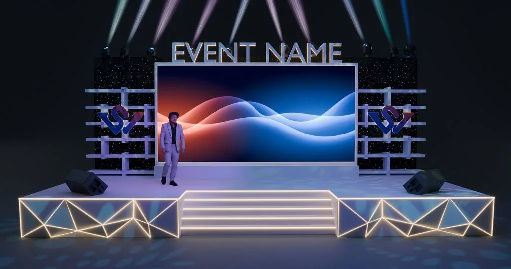 Corporate Conference Event Stage – Prism Edition