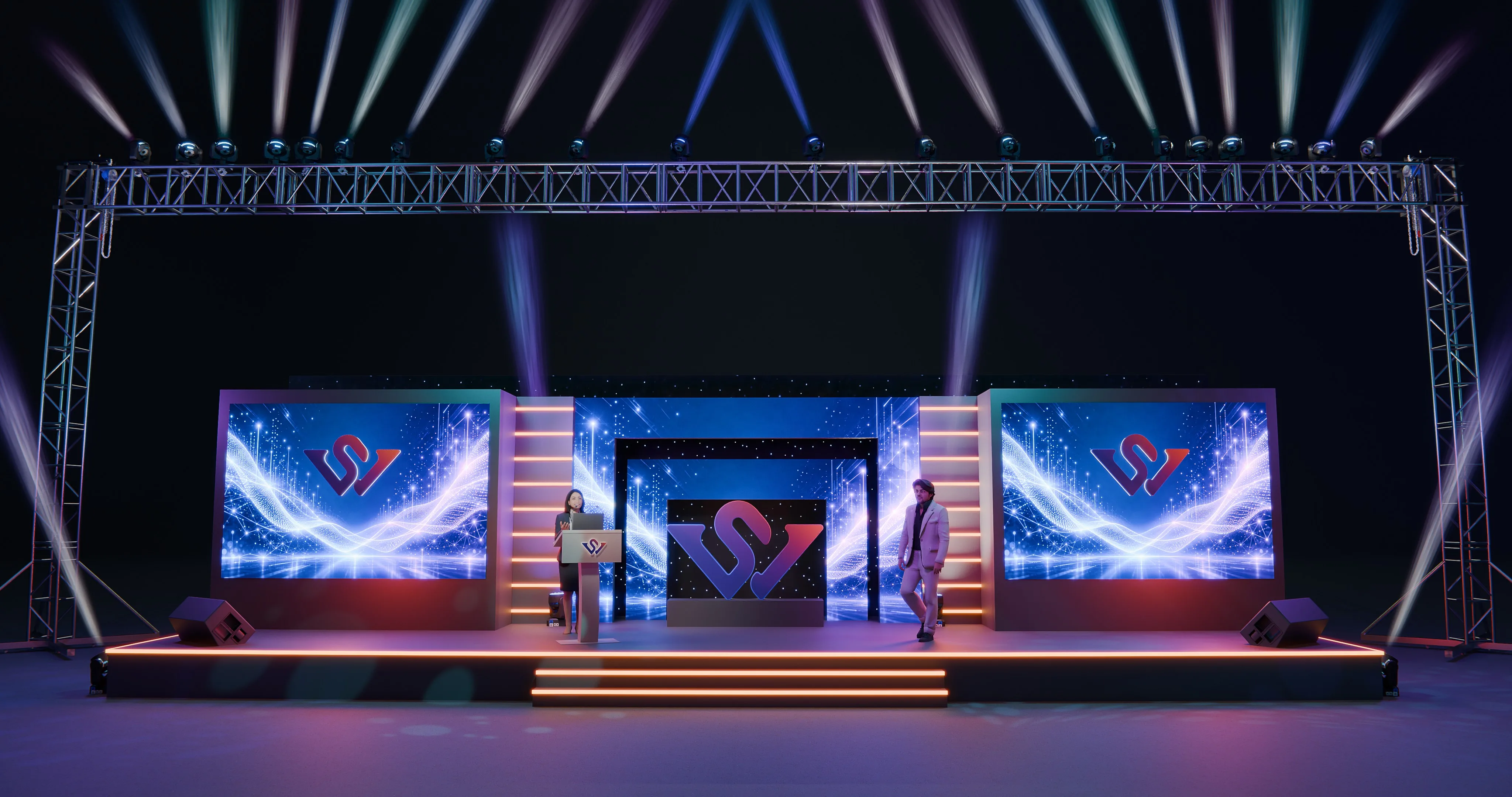Corporate Conference Stage – Infinity Portal Stage