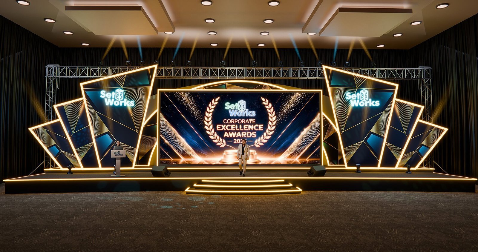 Golden Prism Royale – Luxury Awards Stage