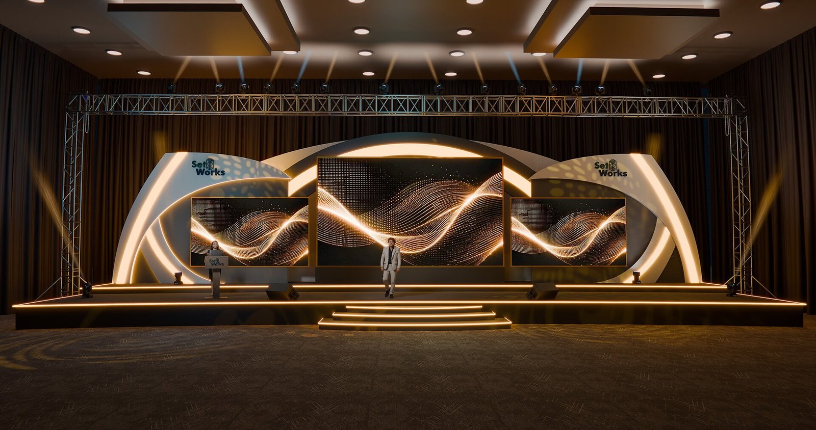 GrandAura Awards Stage