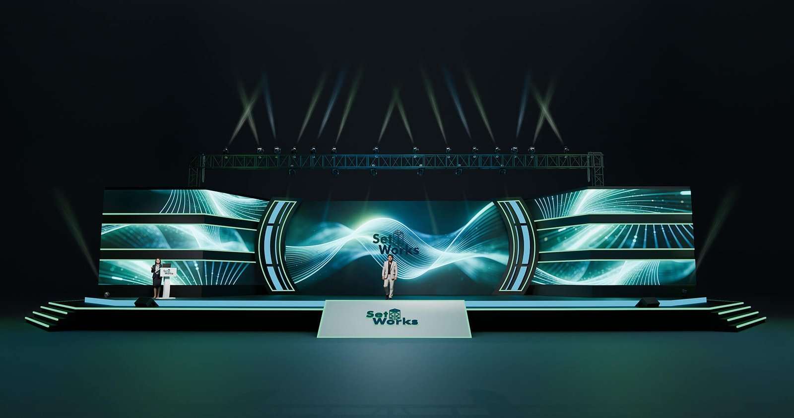 HaloCore Stage Design