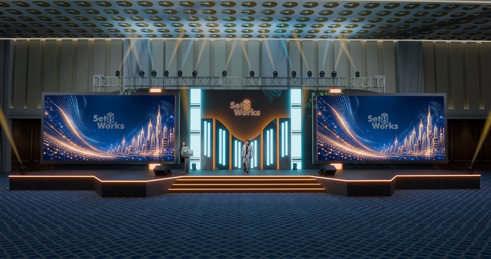 Luminara Nexus Stage