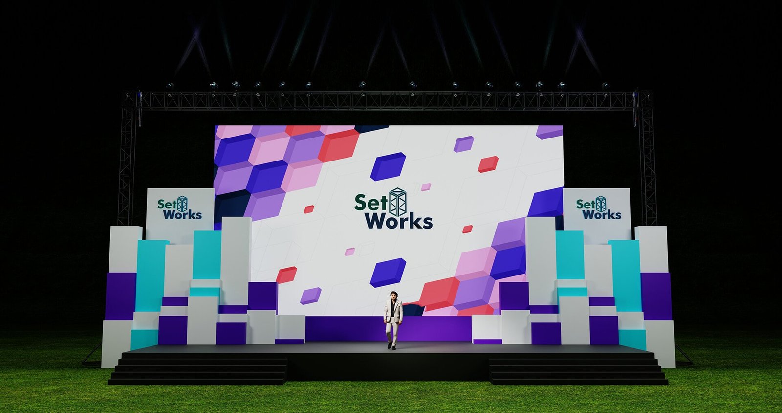 NeoBlock Grand Outdoor Stage Design
