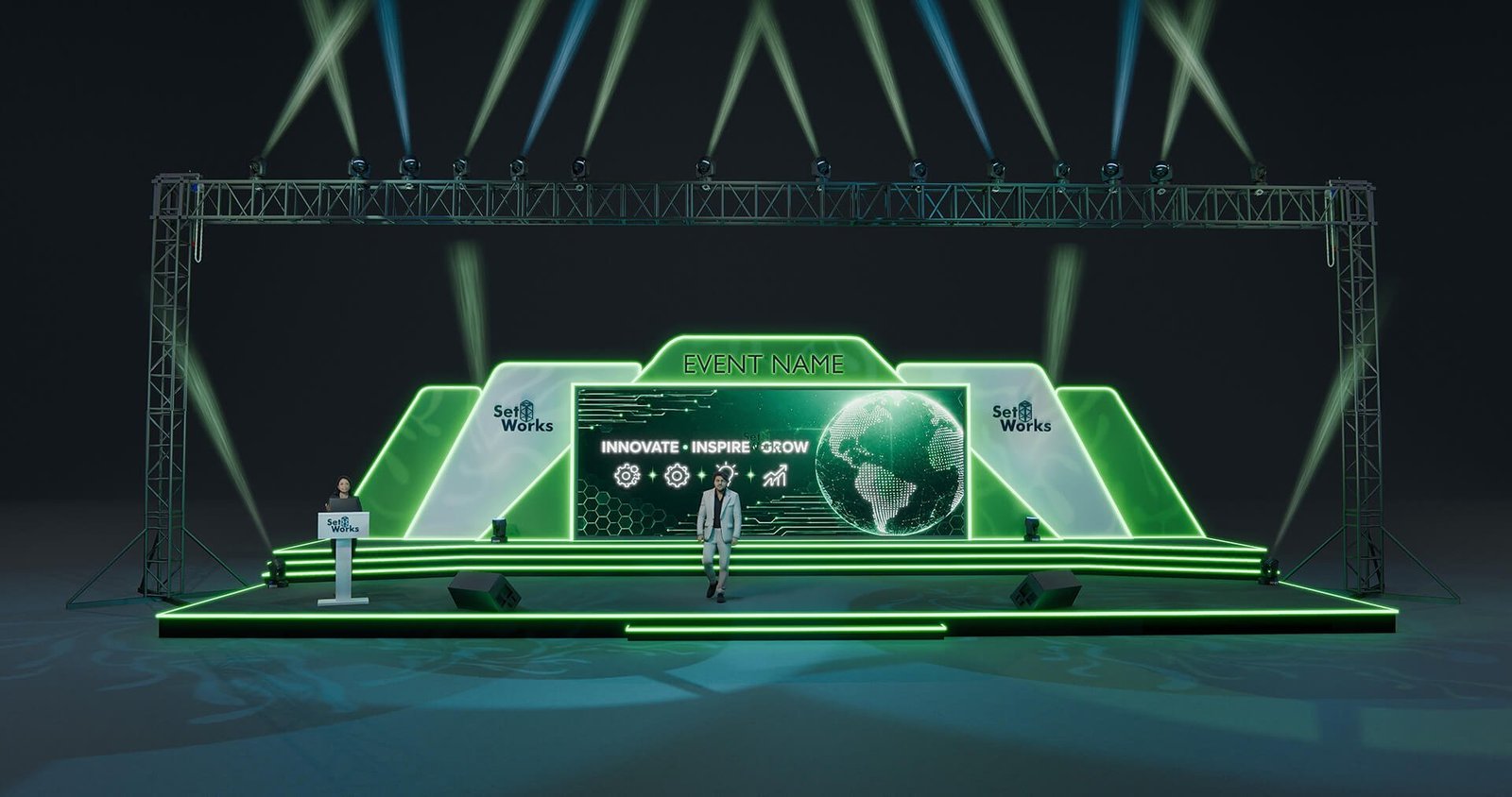 NeoPulse CenterScreen Conference Stage