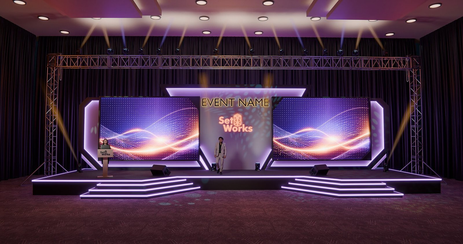 PrismWave Conference Arena