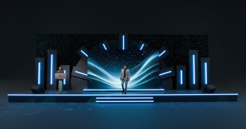 Radiant Halo Event Stage