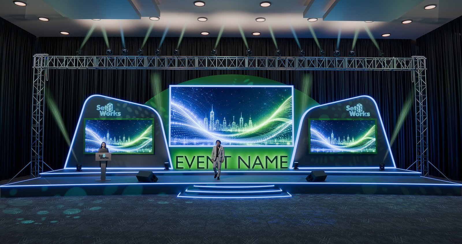 Skyline Nexus Corporate Conferences Stage